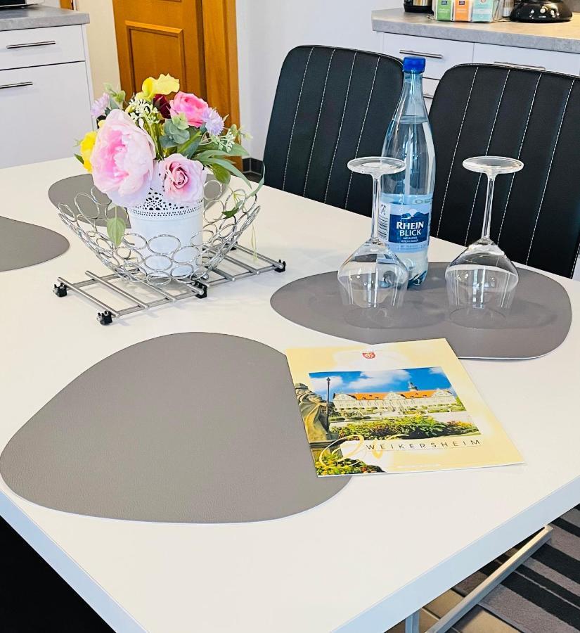 Ferienwohnung Marina An Der Romantischen Strasse Weikersheim Bagian luar foto