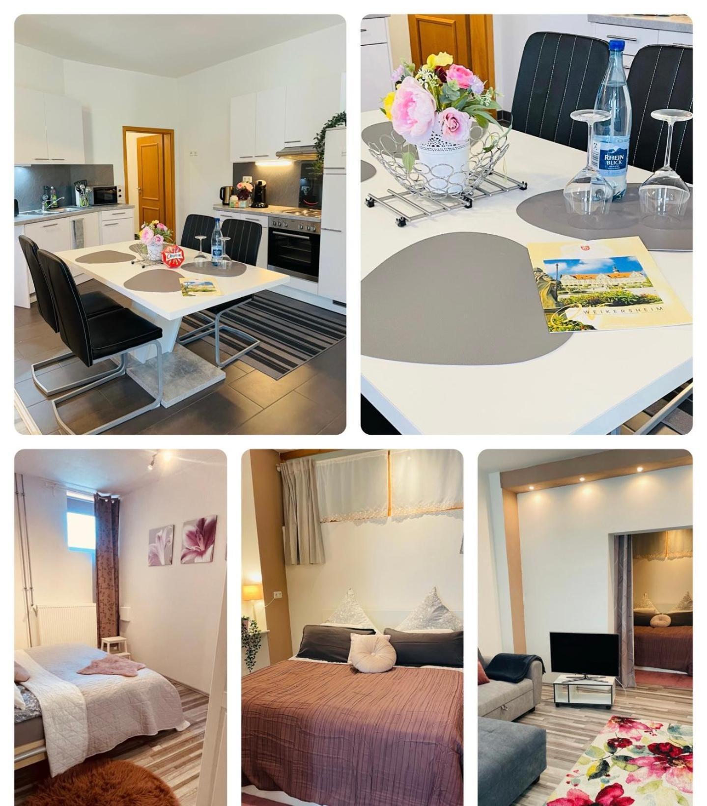Ferienwohnung Marina An Der Romantischen Strasse Weikersheim Bagian luar foto